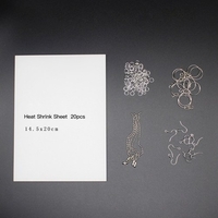Kit feuille de plastique thermorétractable 20 pièces