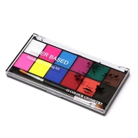 Kit professionnel de peinture pour le visage et le corps 12 couleurs Peintures à base d