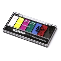 Kit professionnel de peinture pour le visage et le corps 7 couleurs Peintures à base d