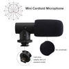 Kit vidéo portable pour smartphone avec plate-forme vidéo pour téléphone avec lumière de remplissage LED 5500K / 3200K + microphone cardio de + support de téléphone réglable + mini trépied à rotule de bureau pour téléphone Enregistrement vid