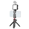 Kit Vlog vidéo pour téléphone Ulanzi avec trépied Selfie Stick LED lumière de remplissage support de pince de téléphone universel 1/4 montage de chaussure froide