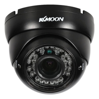 KKmoon 1080P AHD Dome CCTV Camera 2.8 ~ Manuel 12mm Zoom varifocale 2.0MP 1/3 "pour le système PAL de sécurité Sony CMOS IR-CUT 36 IR LEDS Night Vision IP66 Imperméable extérieure