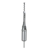 KKmoon 1/4" Ciseau à mortaiser à bois Foret carré Foret professionnel à trou carré étendu Foret à fraiser Multifonctionnel Foret à bois (6, 4 mm)