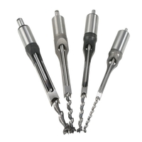 KKmoon 1/4" Ciseau à mortaiser à bois Foret carré Foret professionnel à trou carré étendu Foret à fraiser Multifonctionnel Foret à bois (6, 4 mm)