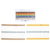 KKmoon 2600 pièces 130 valeurs 1 / 4W 0.25W 1% résistances à film métallique ensemble assorti Kit ensemble Lot résistances Kit d