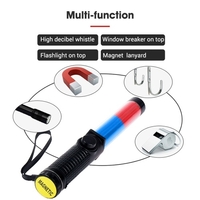 KKmoon 29cm / 11.41in LED rouge et bleu voyant d