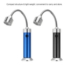 KKmoon 2Pcs 9 LED Barbecue Grill Lumière avec Base Magnétique Lampe Outil avec Boîtier en Plastique Lampe de Poche Veilleuse avec Tuyau Flexible Lampe LED pour Ménage Barbecue Camping Extérieur Noir