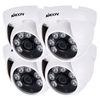 KKmoon 4 * 960P AHD Dome IR caméra CCTV NTSC System + 4 * 60ft Câble de surveillance