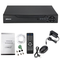 KKmoon 4 canaux 1280 * 720p réseau CCTV DVR H.264 HD Accueil sécurité système alarme Email