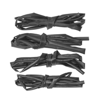 KKmoon 4 pièces 1 mètre tube rétractable tube thermorétractable 3 mm 4 mm 5 mm 6 mm de diamètre et 1 m de longueur