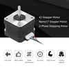 KKmoon 42 moteur pas à pas Nema17 moteur pas à pas moteur pas à pas 2 phases moteur pas à pas 42BYGH 1.6A moteur 4 fils pour imprimante 3D SMT Machine 2 pièces