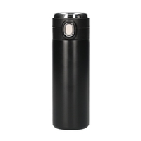 KKmoon 420 ml bouteille intelligente isolée sous vide affichage de la température en temps réel LED écran tactile en acier inoxydable bouteille sous vide tasse de voyage