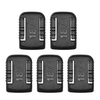 KKmoon 5 pièces support de stockage de batteries au lithium-ion support de batterie dédié Clip de support de batterie support de quai de remplacement pour batterie De-walt DCB200 18 / 20V batterie 14.4V-60V