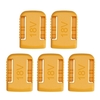 KKmoon 5 pièces support de stockage de batteries au lithium-ion support de batterie dédié Clip de support de batterie support de quai de remplacement pour batterie De-walt DCB200 18 / 20V batterie 14.4V-60V