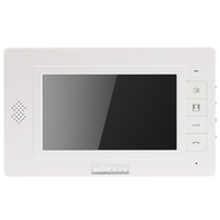 KKmoon 7" visuel de porte téléphone sonnette Intercome télécommande de déverrouillage Night Vision étanche à la pluie sécurité CCTV caméra Accueil Surveillance TP01H-13