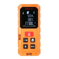 KKmoon 80m Portatif Numérique Laser Distance Laser Mètre Haute Précision Range Finder Longueur Zone Volume Mesure 20 Groupe de Stockage de Données avec VTN LCD
