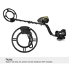 KKmoon 9, 7 pouces bobine de recherche bobine de recherche submersible ronde étanche bobine de recherche de pépite d