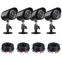 KKMOON Caméras analogiques de sécurité 4pcs Full HD 1080P 2MP