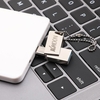 KKmoon Clé USB USB 3.0 Type C Mini Portable U Disque 32 Go Pendrives Stylo Argent pour Téléphone PC Ordinateur Portable
