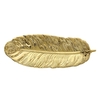 KKmoon Feuille Plaque Réaliste Plume Plateau Table Décoration Céramique Bijoux Anneau Bibelot Plat Titulaire Décoratif Plateau De Service pour Fruit Snack Dessert Bijoux