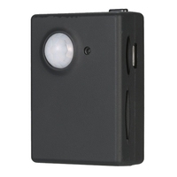 KKmoon Mini caméra de sécurité sans fil Caméra infrarouge PIR activée par le mouvement Détecteur de capteur de mouvement à distance Alarme et alerte Système de sécurité à domicile avec microphone TF et fentes pour carte SIM