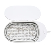 KKmoon Mini nettoyeur de bijoux à ultrasons 400 ml Machine de nettoyage à ultrasons professionnelle portable pour lunettes prothèses montres rasoirs boucles d