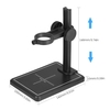 KKmoon Mini support de microscope numérique loupe caméra support de support réglable de haut en bas support de support universel grande base avec échelles pour microscope numérique