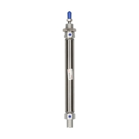 KKmoon Mini vérin pneumatique à air 16mm alésage 150mm course acier inoxydable Double Action simple tige Mini vérins pneumatiques