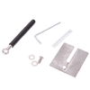 KKmoon Mise à niveau angle fixe couteau aiguiseur Kit Full métal acier inoxydable professionnel 4 affûtage pierres