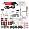KKmoon Multi-fonctionnelle Professionnel Électrique Grinder Set 6 Vitesse Vitesse Variable Perceuse Électrique Outil Rotatif avec 150 pcs Accessoires pour Fraisage Polissage Forage Gravure AC110V