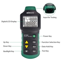 KKmoon MY5908 numérique LCD rétro-éclairage analyseur de Circuit véritable RMS tension ca RCD GFCI testeur électrique ligne dispositif de Test de défaut