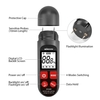 KKmoon MY60M Humidimètre numérique pour bois Type de broche LCD rétroéclairé 4 modes Portable Testeur d
