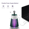 KKmoon Piège à Moustiques Zapper Portable Lampe Anti-Moustique Lampes à Moustiques Électriques Rechargeable Piège à Insectes Électronique pour Bureau à Domicile Chambre Bébé Camping
