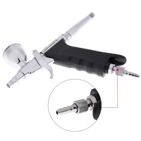 KKmoon Professional Kit aérographe à gâchette pistolet à double action