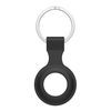 KKmoon Tracker Cover Holder Housse de protection en silicone pour remplacement pour AirTag Anti-Lost Anti-Scratch Finder Protector avec porte-clés