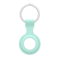 KKmoon Tracker Cover Holder Housse de protection en silicone pour remplacement pour AirTag Anti-Lost Anti-Scratch Finder Protector avec porte-clés