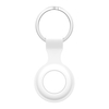 KKmoon Tracker Cover Holder Housse de protection en silicone pour remplacement pour AirTag Anti-Lost Anti-Scratch Finder Protector avec porte-clés