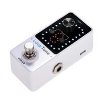KOKKO FLP-2T Mini effets pétale accordeur 9 boucles affichage LED haute précision effets guitare pétale