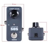 KOKKO FLP2 Mini SOS Looper Pedal Portable Pédale d