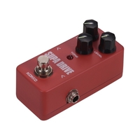 KOKKO FOD5 MINI Supa Drive Effets Pédale Niveau Tonalité de lecteur Réglable True Bypass Overdrive Pédale pour effet de guitare Accessoires de guitare électrique