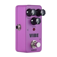 KOKKO VIBE Mini Analog Rotary Speaker électrique Pédale Effet Guitare True Bypass Full Metal Shell