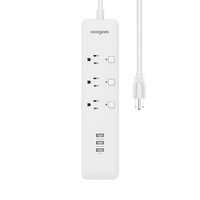 Koogeek Wi-Fi activé prise en charge intelligente Support Siri / Alexa / Google