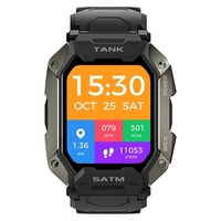 KOSPET réservoir M1 1.72-inch 280*320 plein écran tactile Sports de plein air robuste Smartwatch