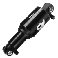 KS A5 VTT Air Amortisseur Arrière Double/Solo Air Chambre VTT Vélo Pliant Amortisseur 125mm/150mm/165mm/190mm