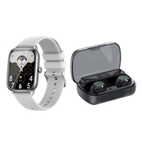 KT65 Smart Bracelet Sliver + Écouteurs sans fil BQ10