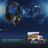 KUBITE K-15 Gaming Headset 3.5mm + USB Plug Stereo Over-Ear Headphone