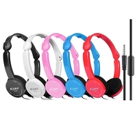 KUBITE T-111 3.5mm Filaire Sur-oreille Casque Sport Pliable Casque Portable Musique Gaming Écouteurs w / Microphone pour Enfants MP4 MP3 Smartphones Ordinateur Portable Tablet PC