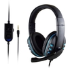 KUBITE T-997 casque de jeu stéréo avec micro pour ordinateur portable PS4 antibruit sur l
