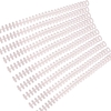 KW-trio 10 pièces en plastique 30 trous reliures à feuilles mobiles anneaux de reliure peignes