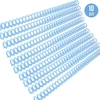 KW-trio 10 pièces en plastique 30 trous reliures à feuilles mobiles anneaux de reliure peignes